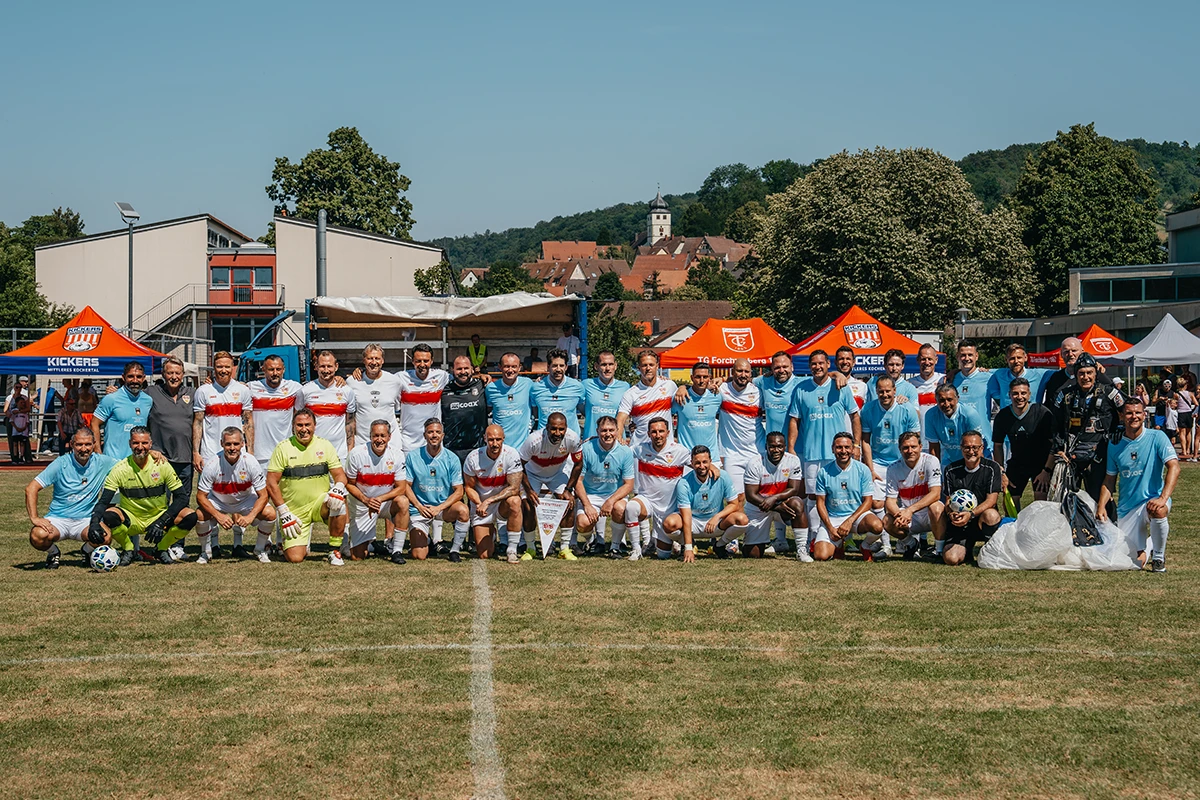 Sport verbindet: Die VfB Legenden und die Mannschaft Jako Dreamteam and XX-Friends