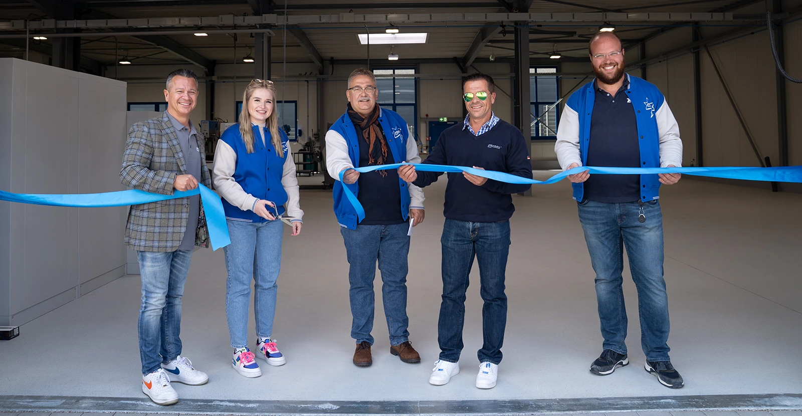 Einweihung des neuen Ausbildungszentrums „XX-Campus“ bei müller coax
