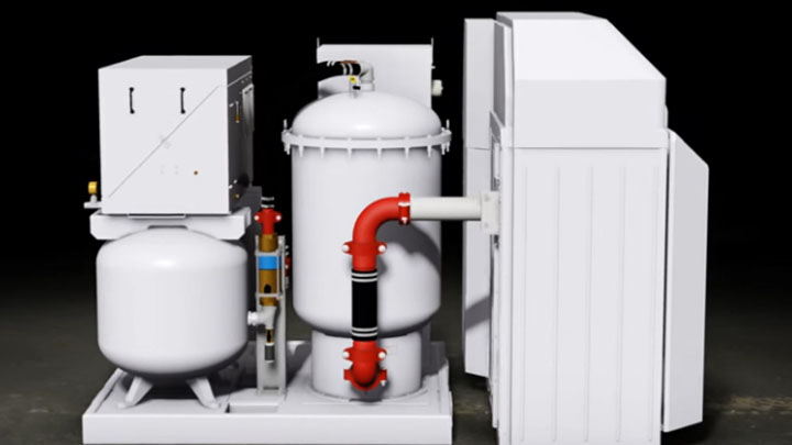 Efficient oxygen production using coax® valve technology