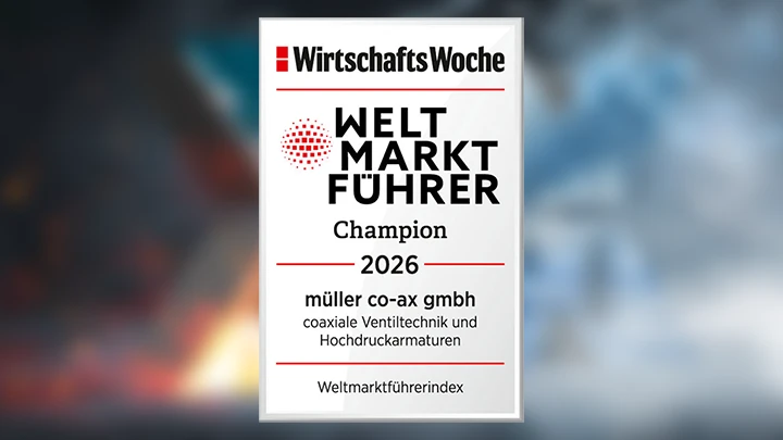WirtschaftsWoche Names müller co-ax gmbh the World Market Leader