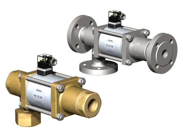 3/2 Way coaxial Direct Acting Valves