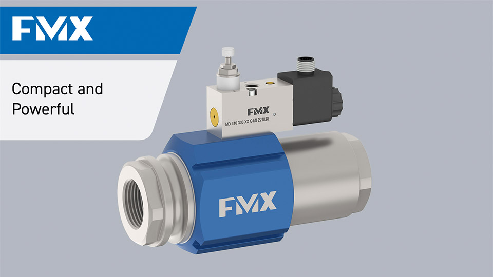 2/2 Way coaxial Externally Controlled FMX Series