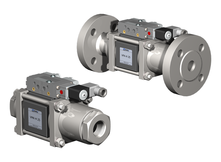 High Pressure coaxial Valves